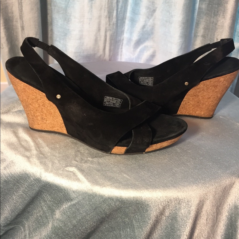 FLASH SALE 💥💥💥Ugg wedge in black